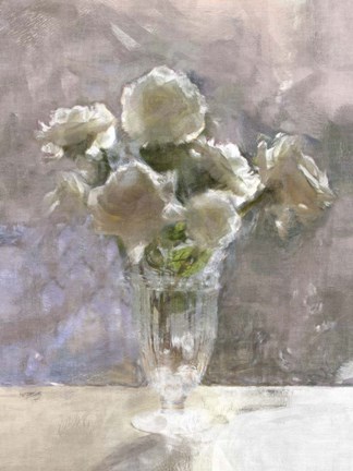 Framed Roses in the Sun Print