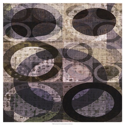 Framed Icovia Squared I Print