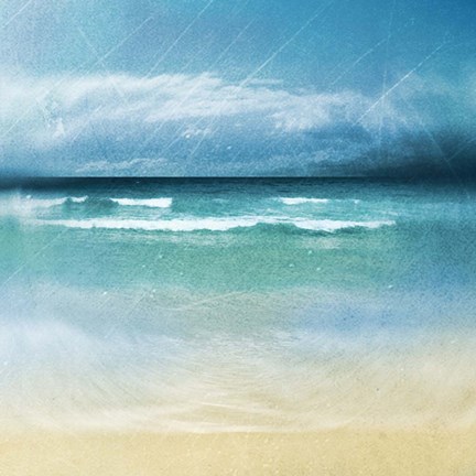 Framed Ocean Movement II Print