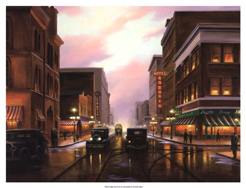 Framed Twilight Times Print