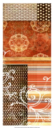 Framed Bohemian Echo III Print