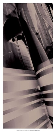 Framed City View I Print