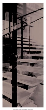 Framed City View III Print