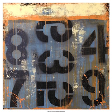 Framed Score Card Print