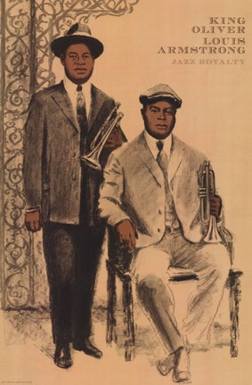 Framed Louis and Joe Print