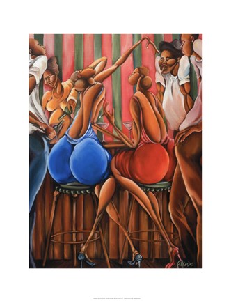 Framed Bar Print
