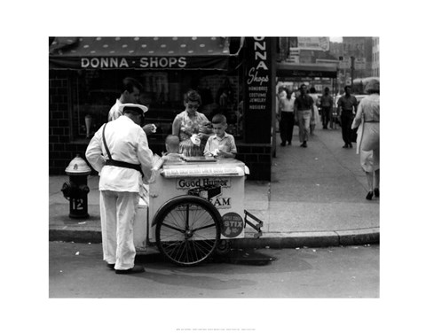 Framed Good Humor Ice Cream Man Print