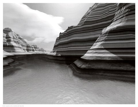 Framed Majestic Canyon II Print