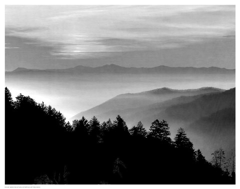 Framed Smoky Mountains Print