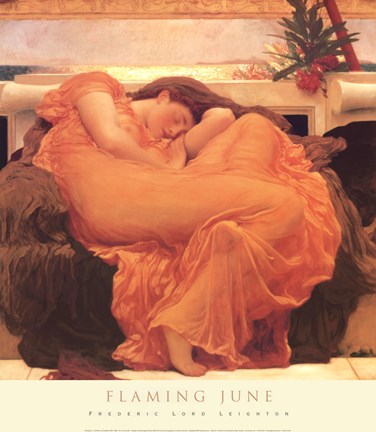 Framed Flaming June Print