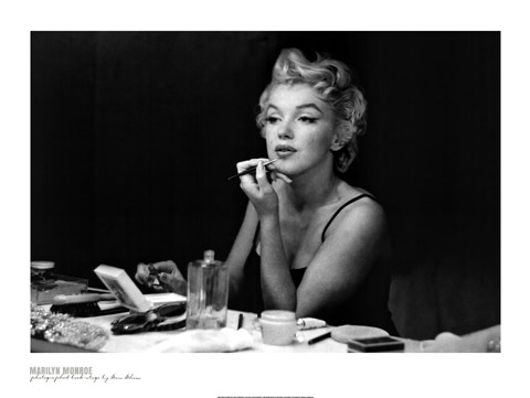 Framed Marilyn Monroe- Back Stage Print