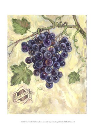 Framed Pinot Noir Print