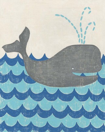 Framed Truman&#39;s Voyage III Print