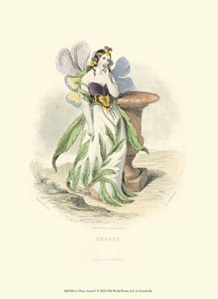 Framed Le Fleur AnimT I Print