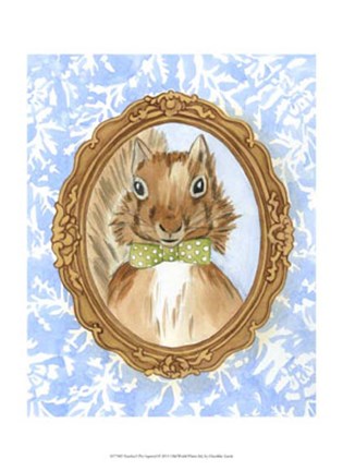 Framed Teacher&#39;s Pet - Squirrel Print