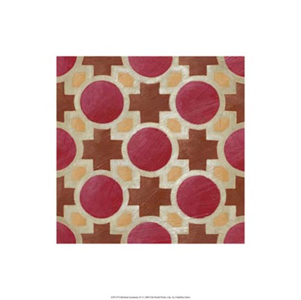 Framed Brilliant Symmetry IV Print