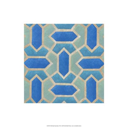 Framed Brilliant Symmetry VIII Print