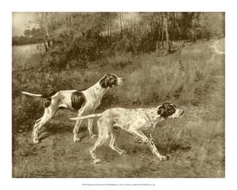 Framed Rip Rap and Lad of Rush Print