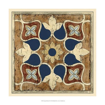 Framed Vintage Woodblock II Print