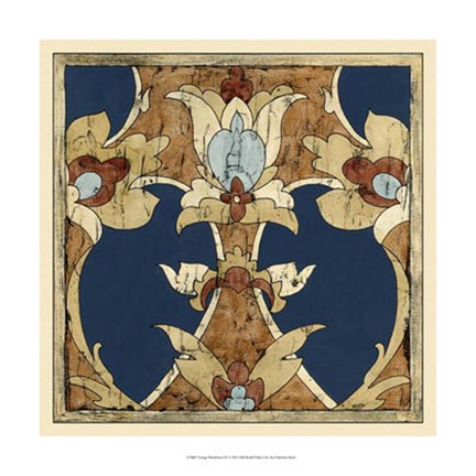 Framed Vintage Woodblock IV Print