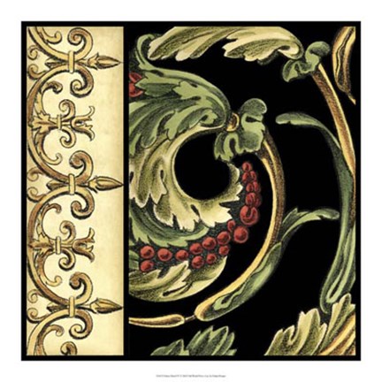 Framed Frieze Detail IV Print