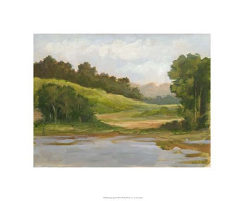 Framed Spring Light I Print