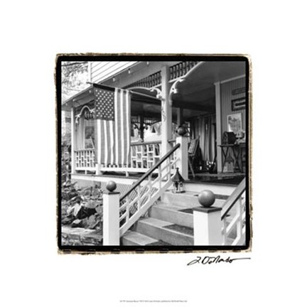 Framed American Breeze VIII Print