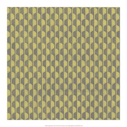 Framed Graphic Pattern VII Print