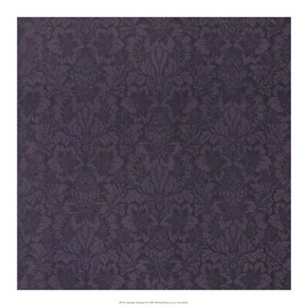 Framed Arabesque Trimmings III Print