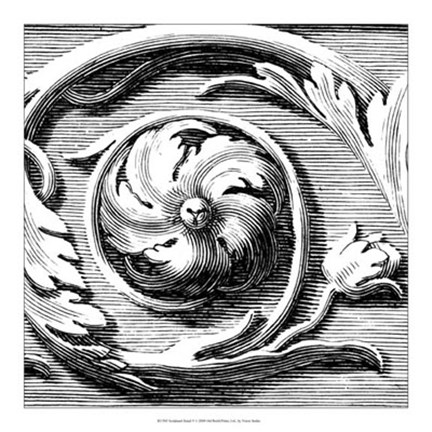 Framed Sculptural Detail V Print