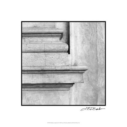 Framed Enduring Composition I Print