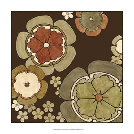 Framed Neutral Sari I Print