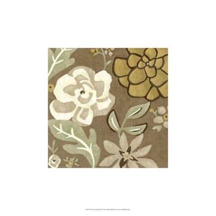 Framed Chai Garden III Print