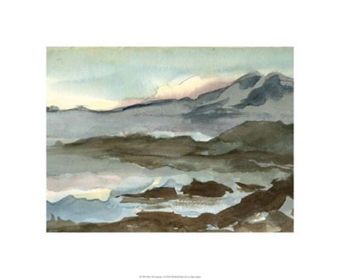 Framed Plein Air Landscape VI Print