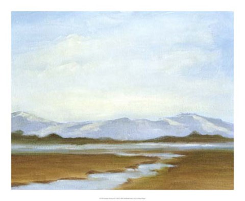 Framed Summer Horizons IV Print