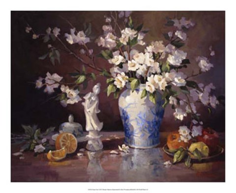 Framed Kuan Yen Print