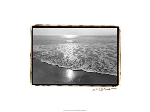 Framed Ocean Sunrise I Print