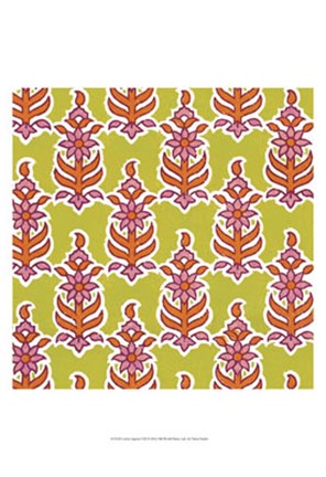 Framed Ceylon Squares VIII Print