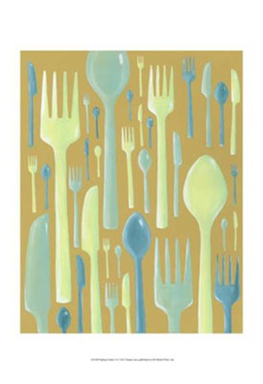 Framed Spring Cutlery II Print