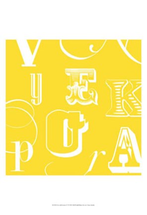 Framed Fun With Letters IV Print