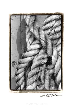 Framed Tied Up I Print