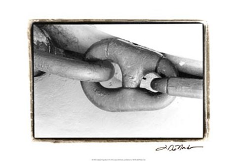 Framed Linked Together II Print