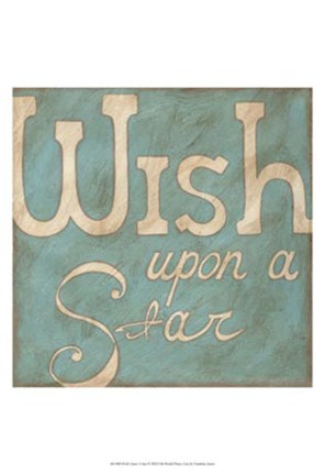 Framed Wish Upon a Star Print