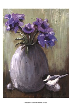 Framed Late Spring I Print