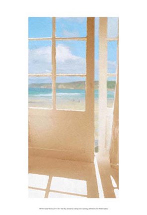Framed Coastal Doorway III Print