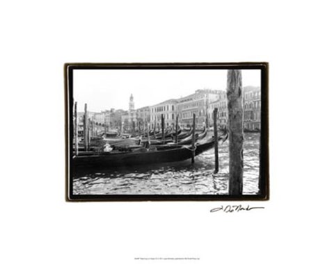 Framed Waterways of Venice IX Print