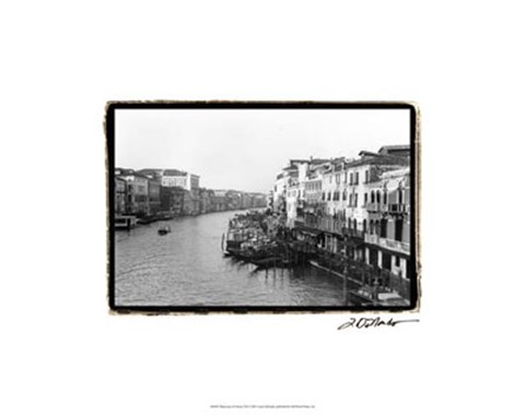 Framed Waterways of Venice XIII Print