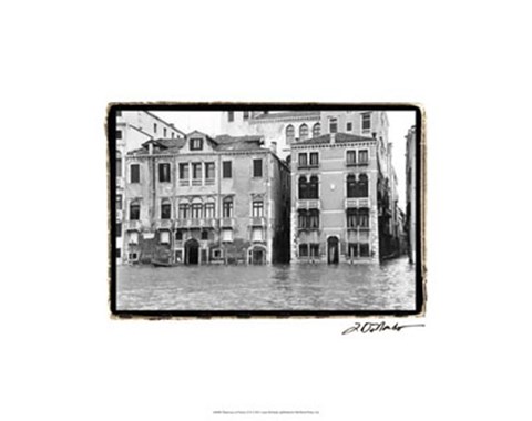 Framed Waterways of Venice XVI Print