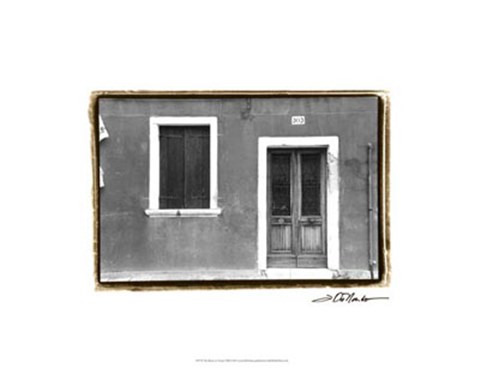 Framed Doors of Venice VIII Print