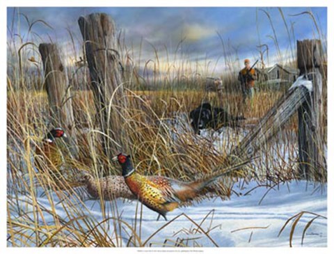 Framed Corner Post Print